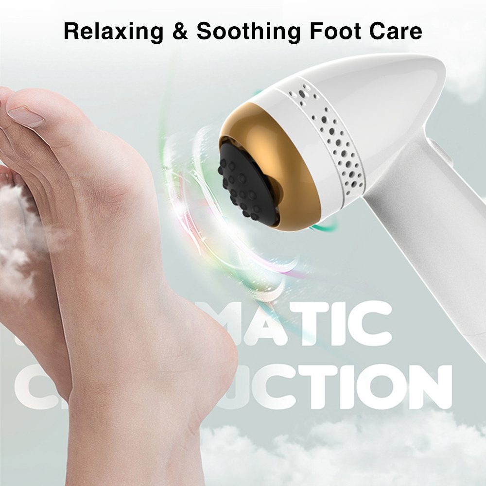 USB Rechargeable Feet Dead Skin Callus Cleaner Cordless Foot Files Electric Callus Remover