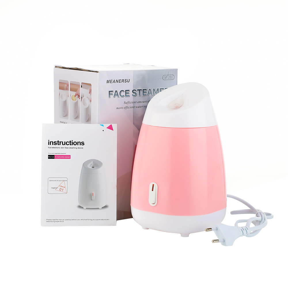 Skin Care Moisturizing Nano Ionic Mist Face Humidifier Warm Water Facial Steamer