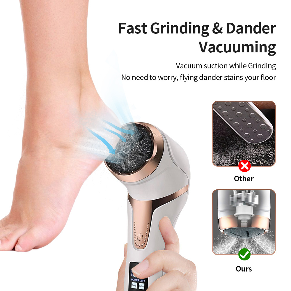 Rechargeable Pedicure Sander Dead Skin Foot Callus Remover Electric Foot File