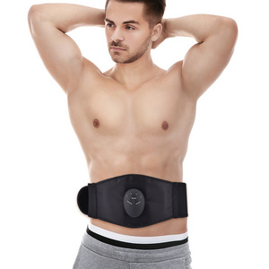 Electrical fat burning belly massager ems muscle stimulator abdominal slimming massage belt