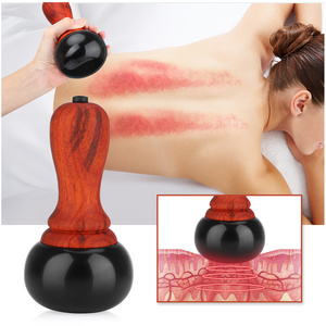 Electric Meridian Bianstone Warming Moxibustion Device Hot Stone Scraping SPA Guasha Massage Machine