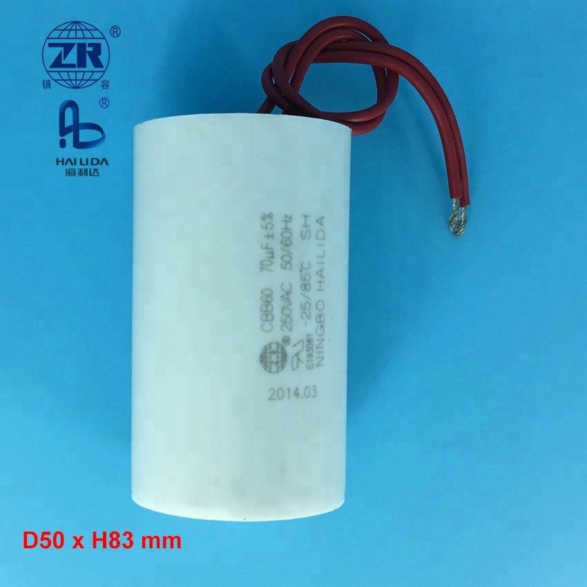 70uf 450v capacitor cbb60 kondensator en60252 1