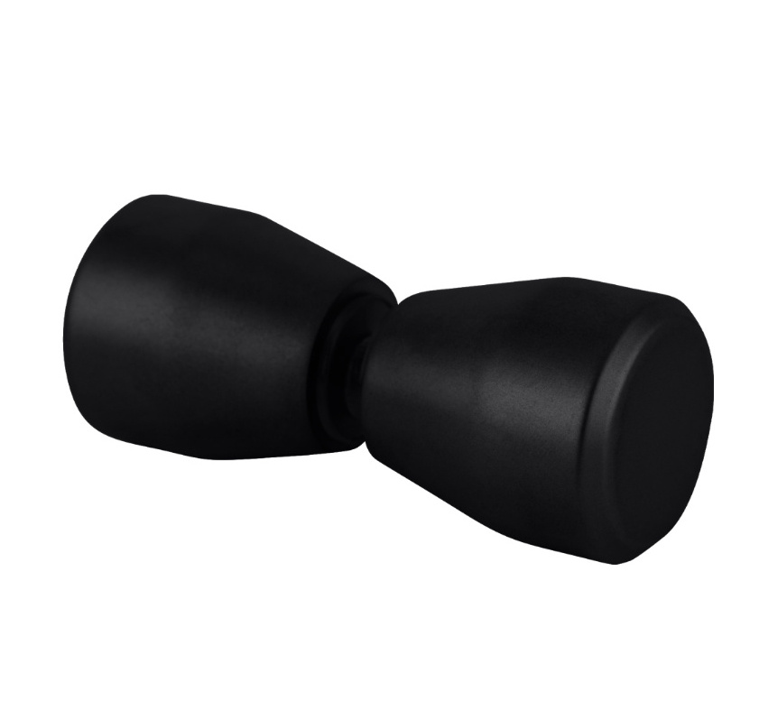 Polished Chrome  Brushed Nickel Matte Black Satin Brass Polished Brass ORB Back-to-Back Bow-Tie Style Knobs