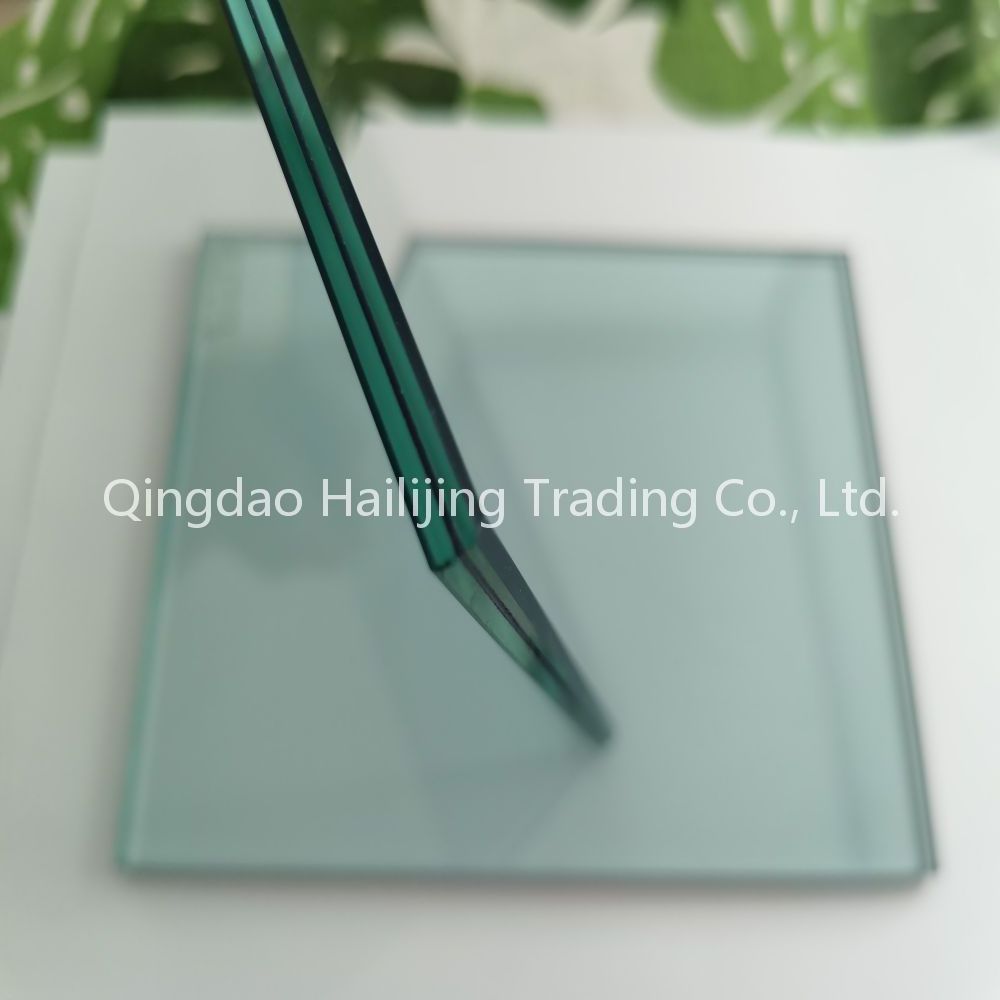 Decorative Clear Toughened Laminated Glass Floor