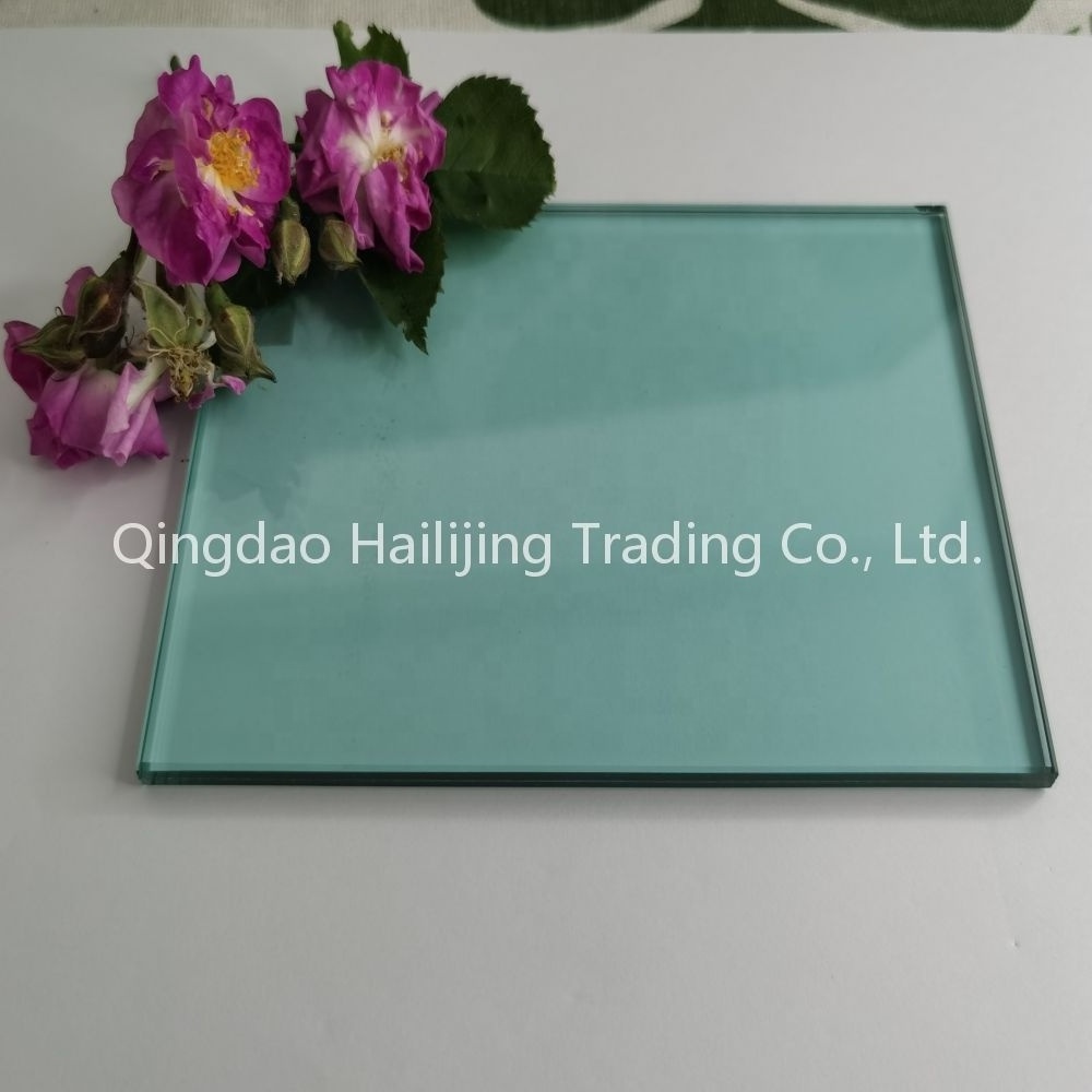 8mm+1.14PVB+8mm clear tempered laminated glass