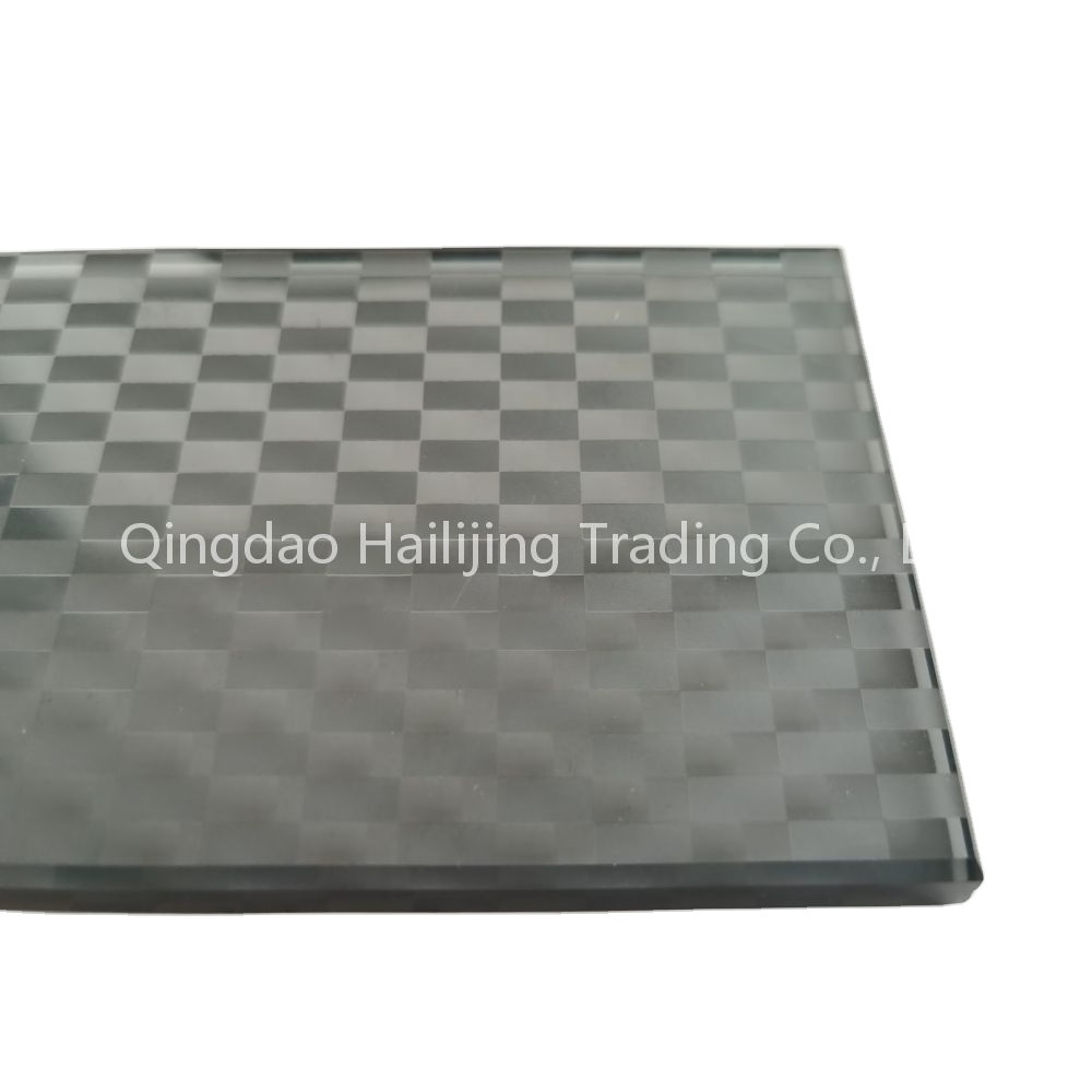 Glass Supplier 8mm 10mm 12mm Toughened Ceramic Fritted Glass Silk Screen Glass