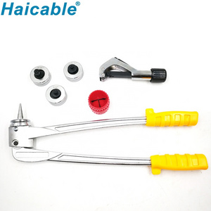 Haicable KBT Certified  High Quality Air Conditioner Punch Flare Tool Tube Expanding Tool Kit PC-100L