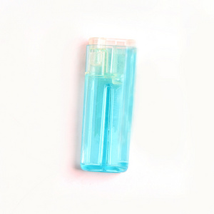 electronic refillable disposable butane gas flame plastic piezo lighter parts