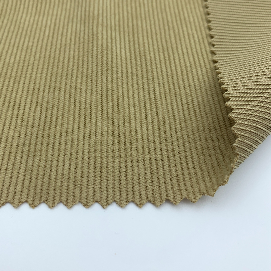 Factory Direct Sale 100% Polyester 16W Non- Stretch Corduroy Fabric For Garments Trousers Sofa