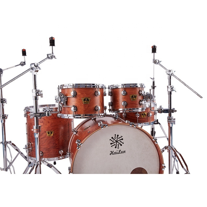 Hailun Concert Series Bubinga Professional Rosewood Jazz Drum Frame with PVC Head Chinese Drum Category