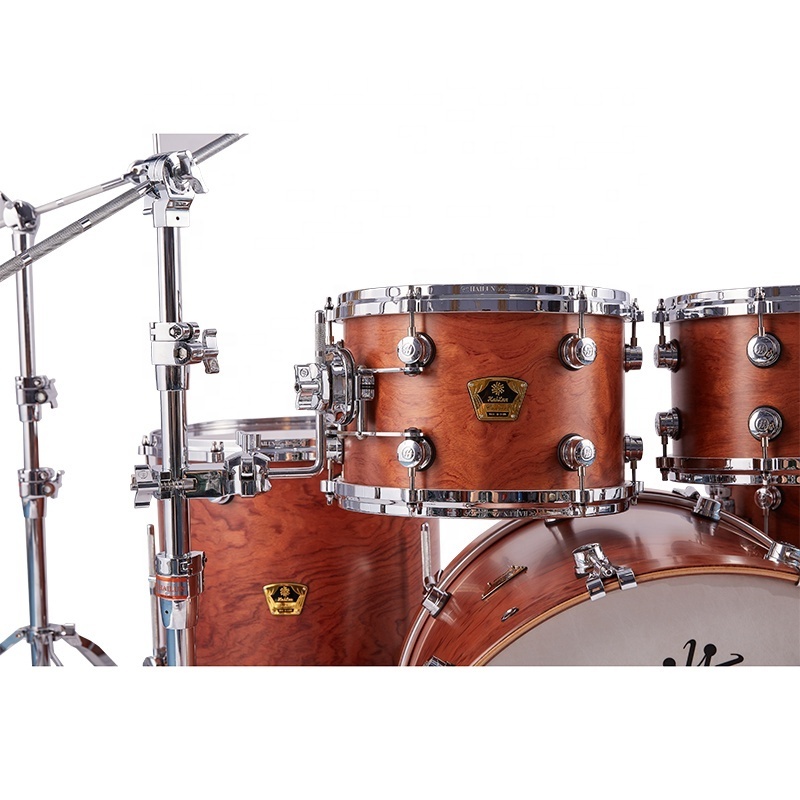 Hailun Concert Series Bubinga Professional Rosewood Jazz Drum Frame with PVC Head Chinese Drum Category