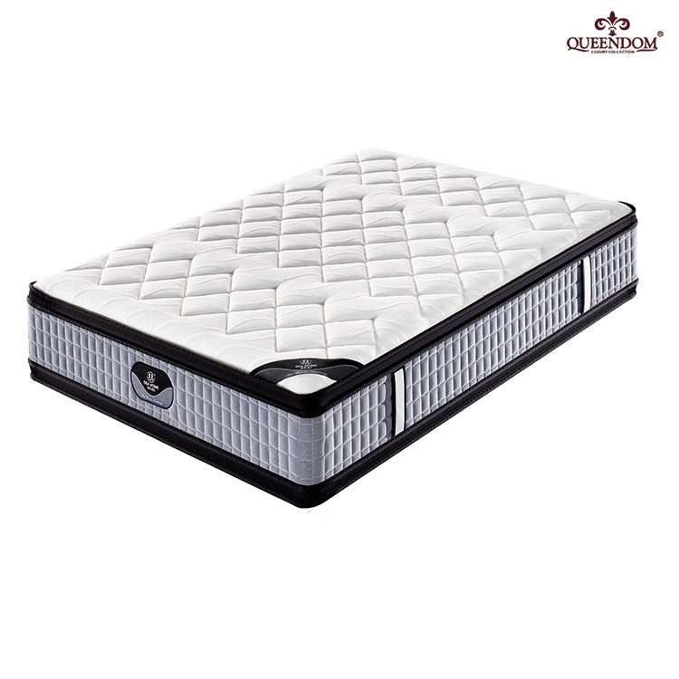 home hotel bedroom furniture full size latex natural foam coconut hybrid coir fiber latex memory foam spring mattress