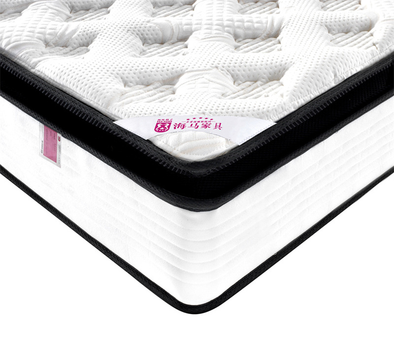 Smart hypo-allergenic High Density Foam 10 inch 3 Zones pocket spring memory foam mattress