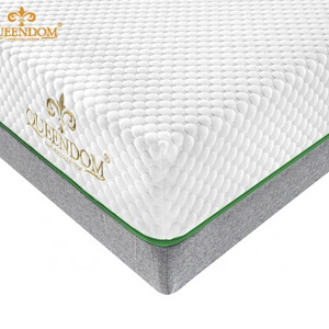 Smart hypo-allergenic Non-slip bottom compressed topper in color box travel memory foam mattress