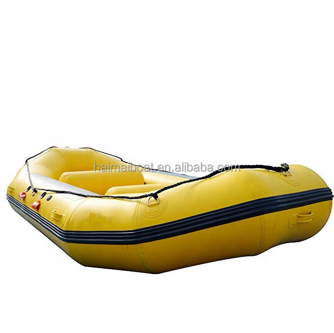 14feet 8 persons inflatable drafting boat recreational rowing boat