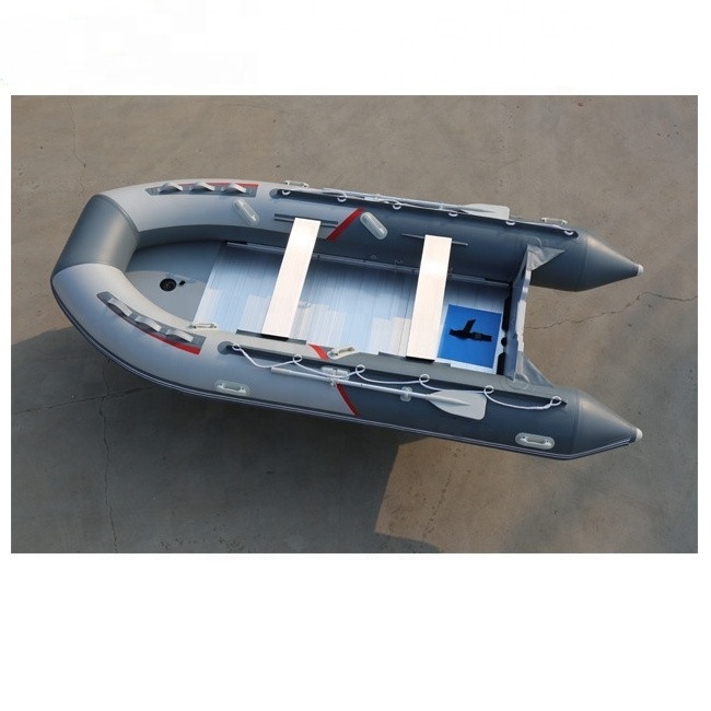 3.6m high quality inflatable PVC dinghy with aluminum floor