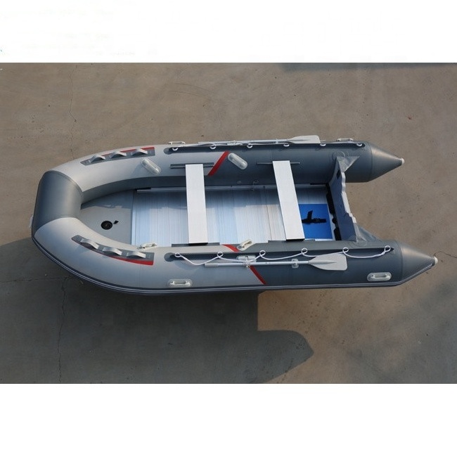 3.6m high quality inflatable PVC dinghy with aluminum floor