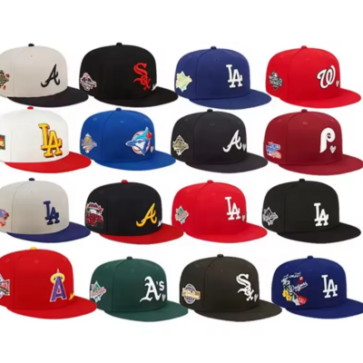 Top Quality Original AA New Gorras Era Originales Hip Hop Sports Caps Closed Fitted Snap Back 59 Fifty Snapback Baseball Cap