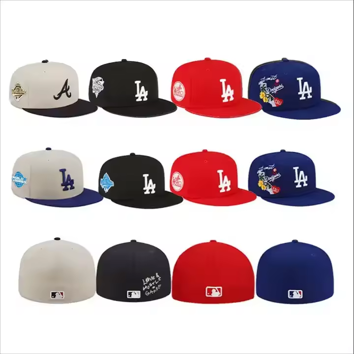 For Men ML B new Original era caps flat brim gorras Fitted de beisbol Closed Sports Baseball Cap brand original Snapback cap hat