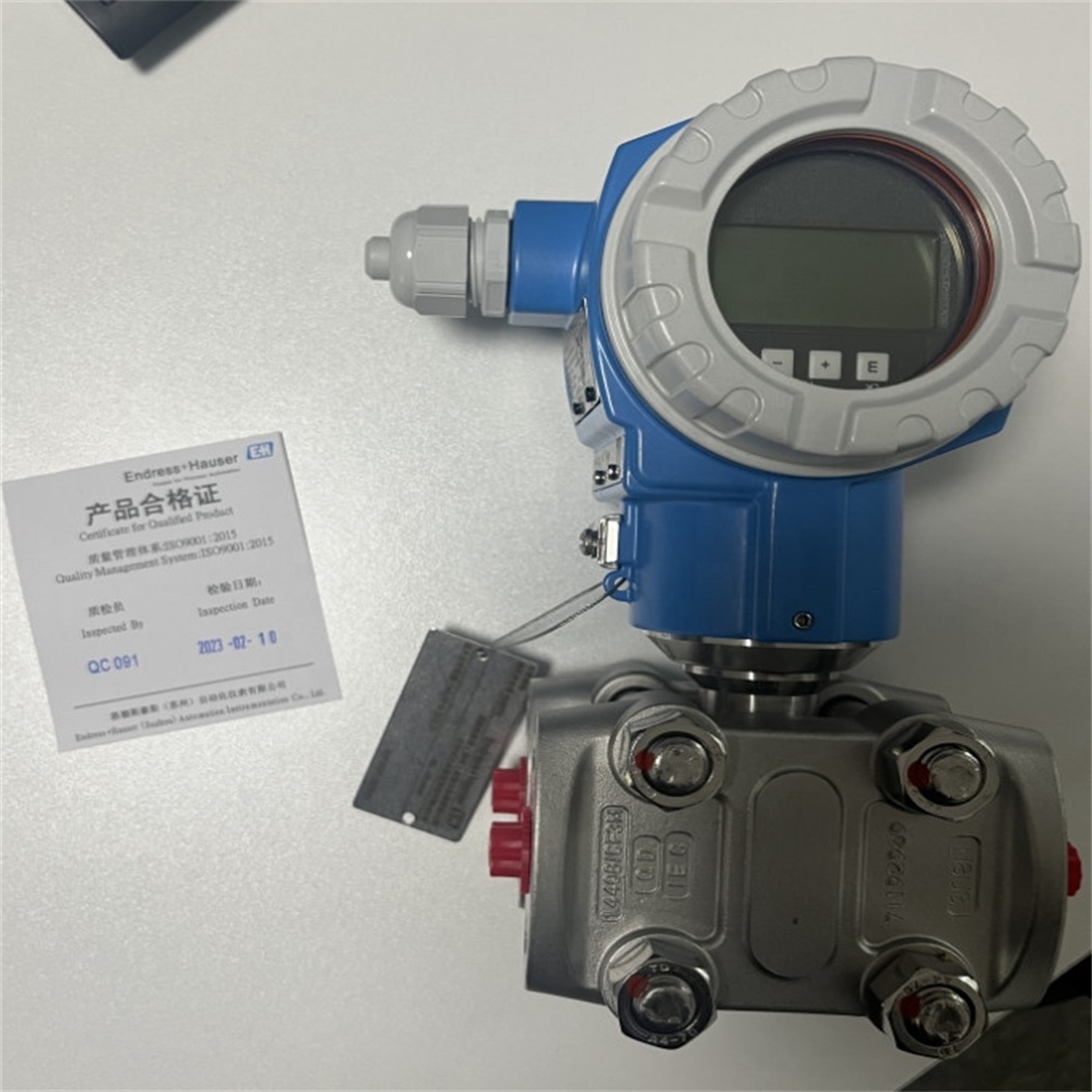 Original Endress Hauser PMD75 Differential Pressure Transmitter Manifold With Metal Sensor