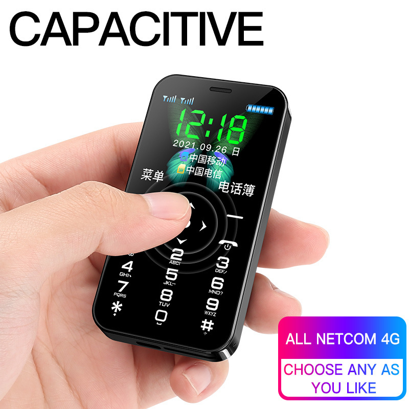 new trend mini pocket size 4G card phone