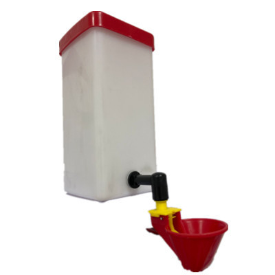 chicken water cup with 1L bottle Automatic Chicken Water Cup Waterer Kit For Poultry Pigeon Bird