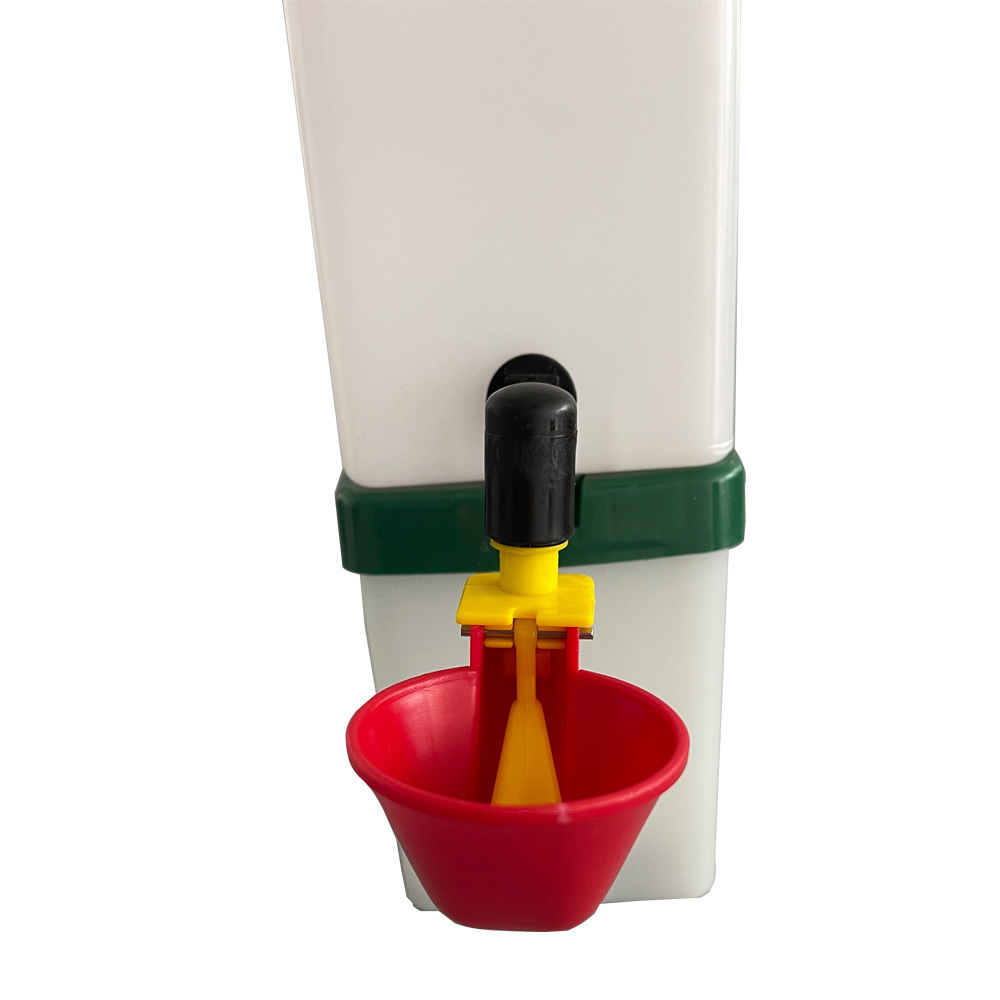 chicken water cup with 1L bottle Automatic Chicken Water Cup Waterer Kit For Poultry Pigeon Bird