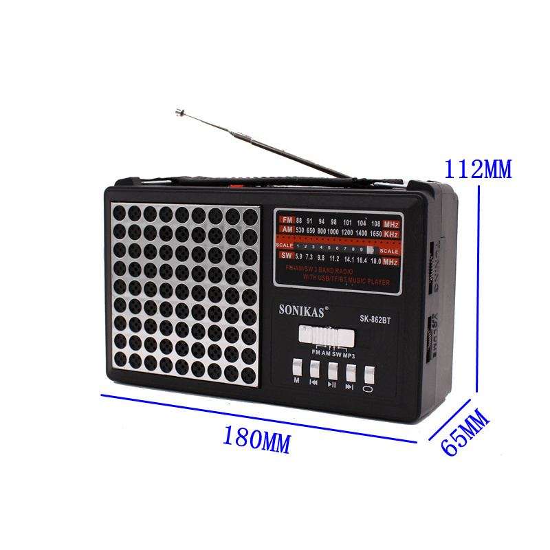 2022 new product 10 meter radio with cassette tape recorder ssb amp portable mini fm radio speaker