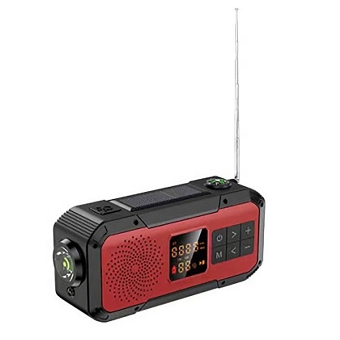 Waterproof Emergency Abbree Ipx5 Am Fm Radio Flashlight Solar Radio Portable Am/fm/noaa Weather Radio