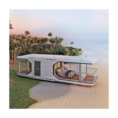 Solar Space Capsule House Luxury Modern Prefab Homes Camp House Tiny House