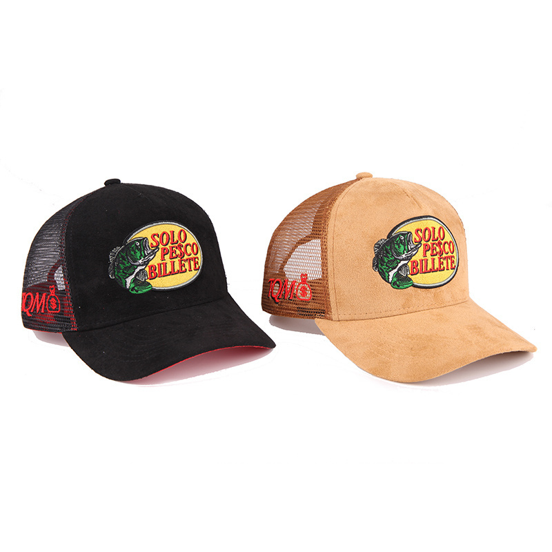 Wholesale Personalized Custom Logo Animal Cartoon Mesh Embroidered Trucker Hat for men