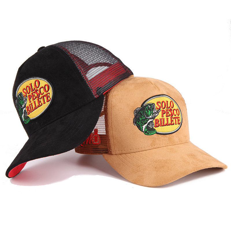 Wholesale Personalized Custom Logo Animal Cartoon Mesh Embroidered Trucker Hat for men