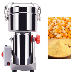 DAMAI Electric Professional Dry Food Grinder Grain Mill Corn Crusher for Home Use 500G