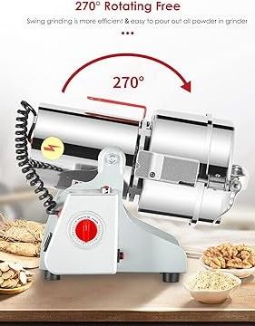 Electric Grain Mill 1000g Kitchen Grinder Spice Grinder/ food processor for Dried Herbs Wheat Spices Cereals Coffee Pepper Flour