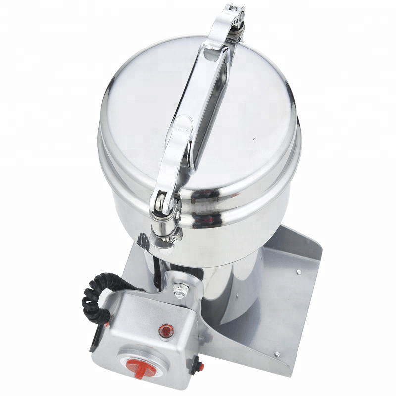 500G Stainless Steel Electric Grain Mill Grinder Powder Machine Cereals Grain Mill Spice Grinder