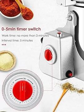 Electric Grain Mill 1000g Kitchen Grinder Spice Grinder/ food processor for Dried Herbs Wheat Spices Cereals Coffee Pepper Flour