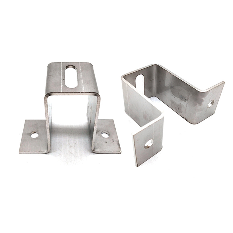 Stainless Steel Hook Electric Wall Mounting Bracket Channel Clamp Metal  u shaped metal bracket