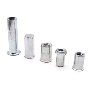 M3-M16 Stainless Steel Rivet Nuts Aluminium Flat Head Semi-Hexagonal Blind m8 Rivet Nut