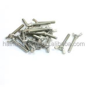 Factory Provides Best Quality M3-M36 304 316 stainless steel butterfly wing nuts stainless m6 bolt screw