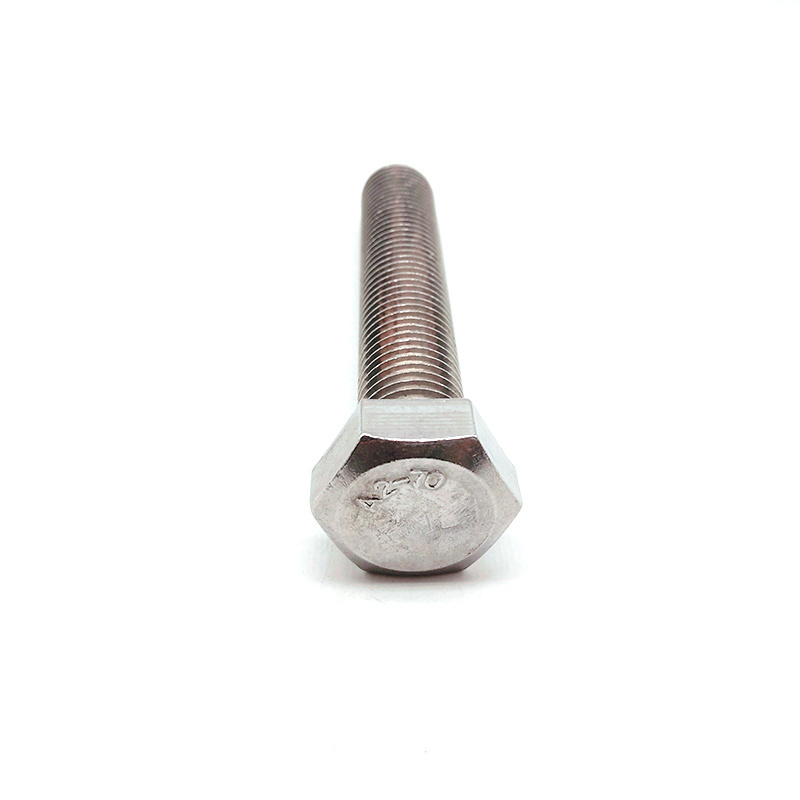 Chinese Fastener DIN 931 Big Size M36 Stainless Steel A2-70 9mm Hex hexagon Bolts in Stock