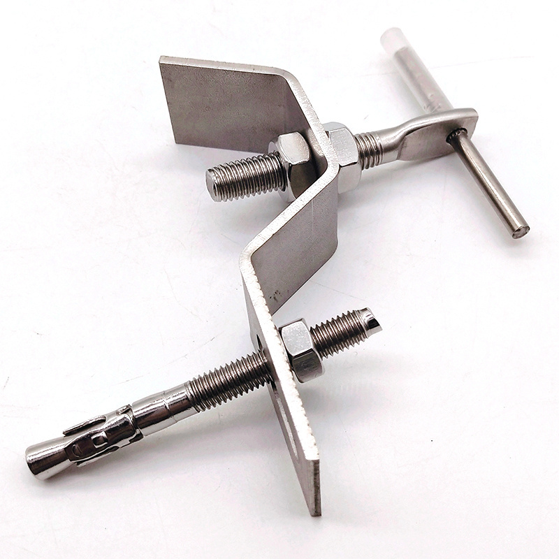 Stainless steel stone cladding fixing system marble angle metal L / Z bracket