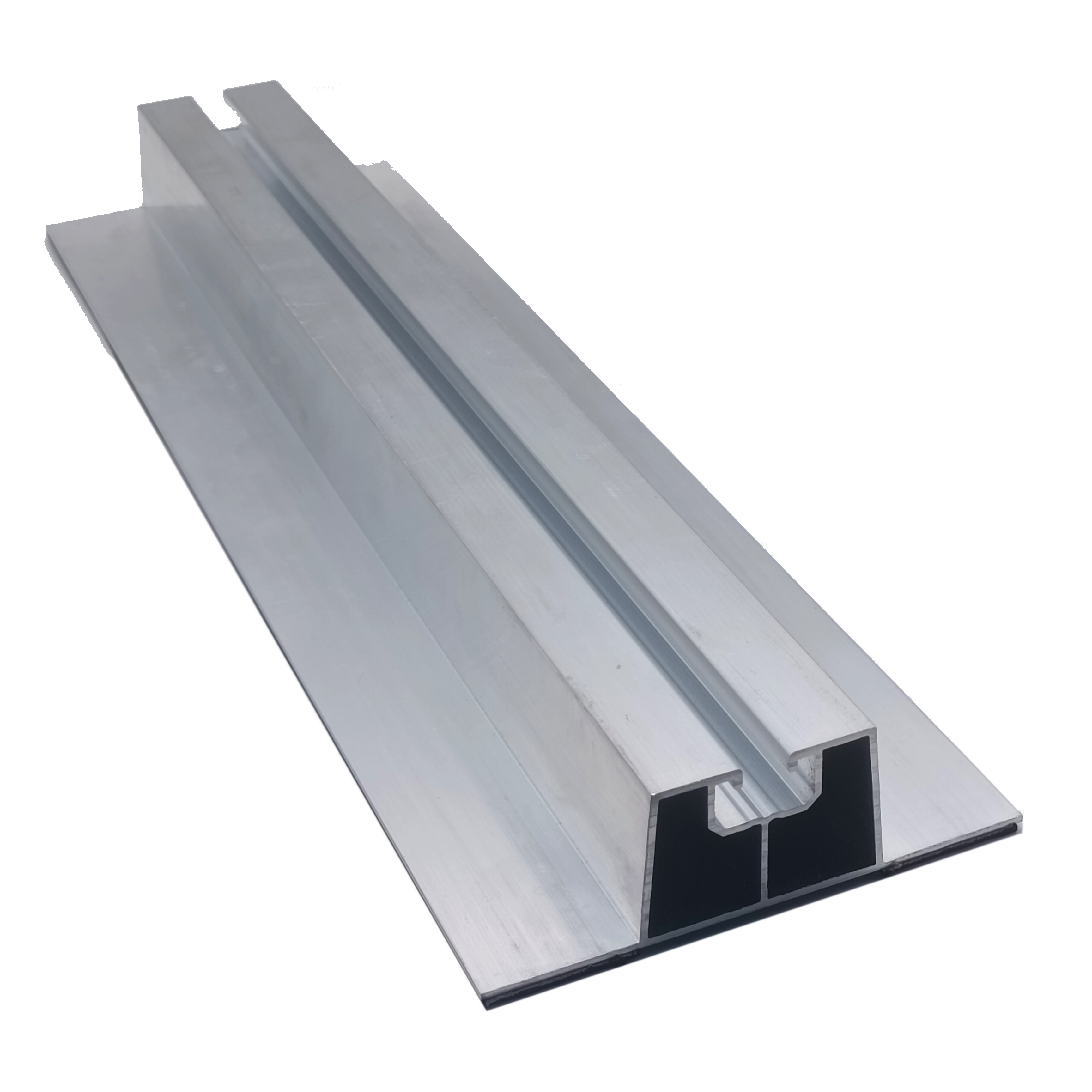 Solar System Extruded Aluminum Rail System Solar Panel Mounting Rails