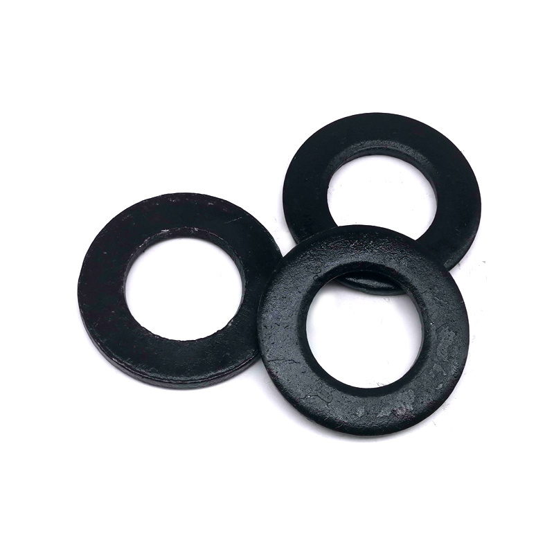 Fastener Manufacture custom black plain flat nylon plastic rubber washer