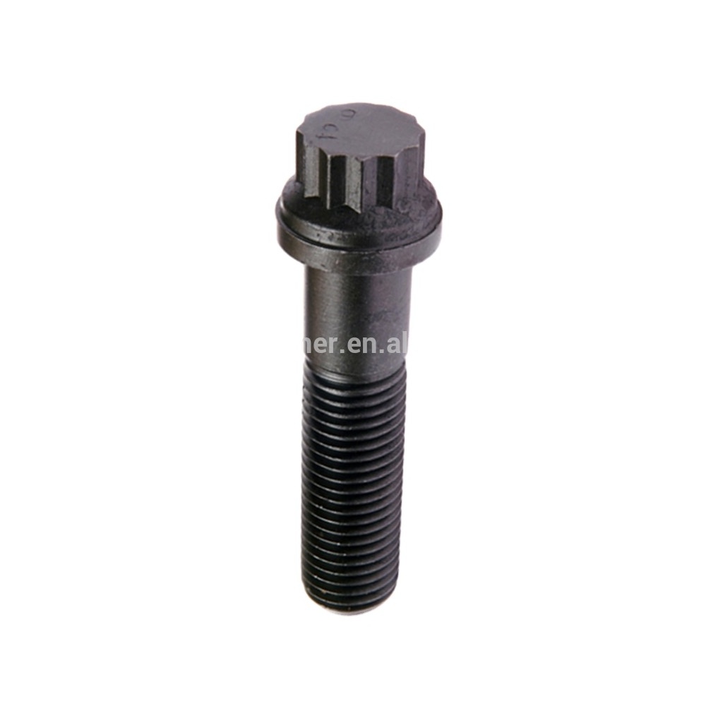 Wholesale Cheapest M16 ASME ANSI carbon steel 12 spline Metric flange bolt