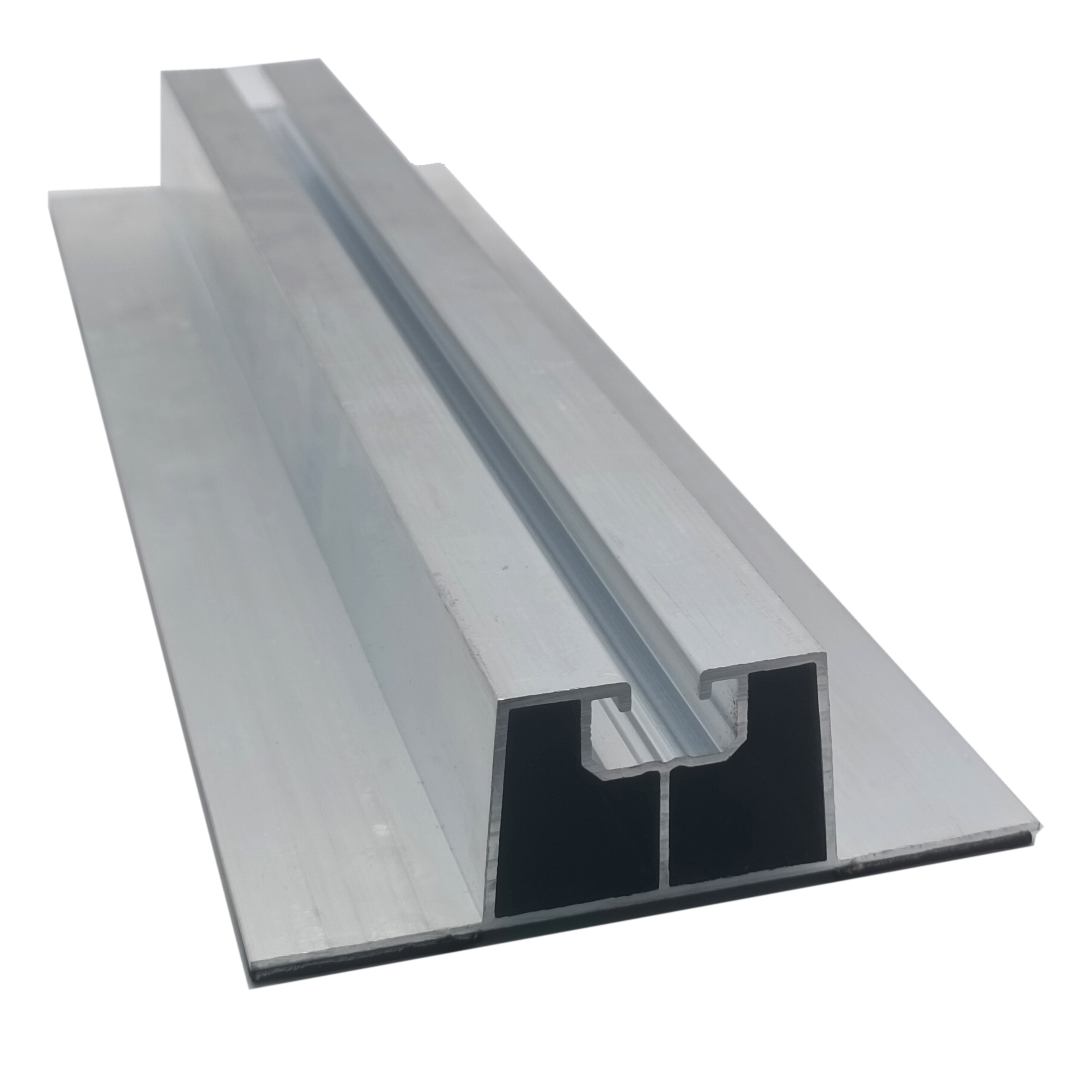 Solar System Extruded Aluminum Rail System Solar Panel Mounting Rails