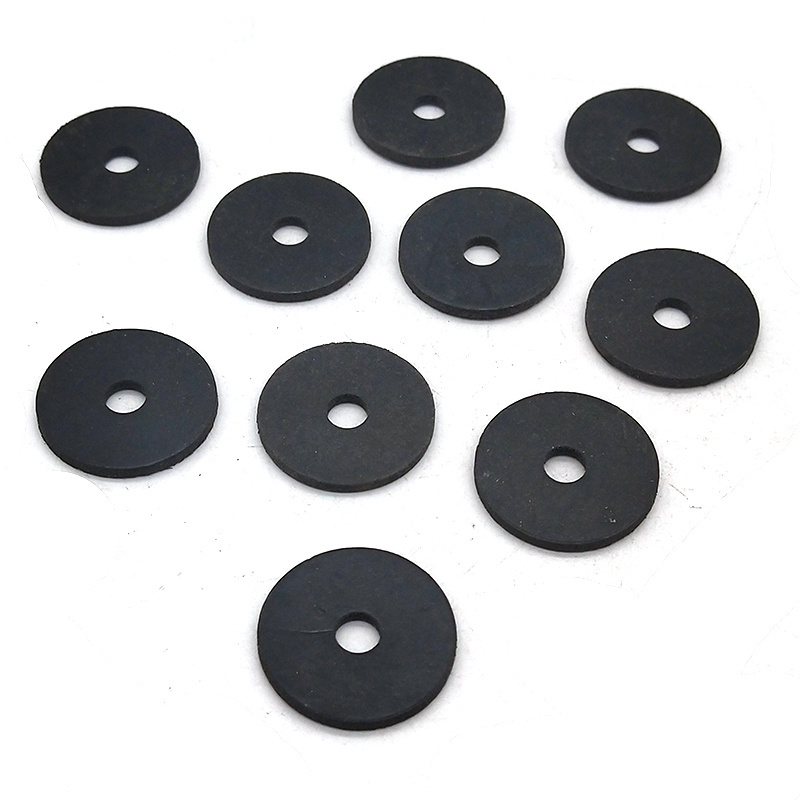 Fastener Manufacture custom black plain flat nylon plastic rubber washer