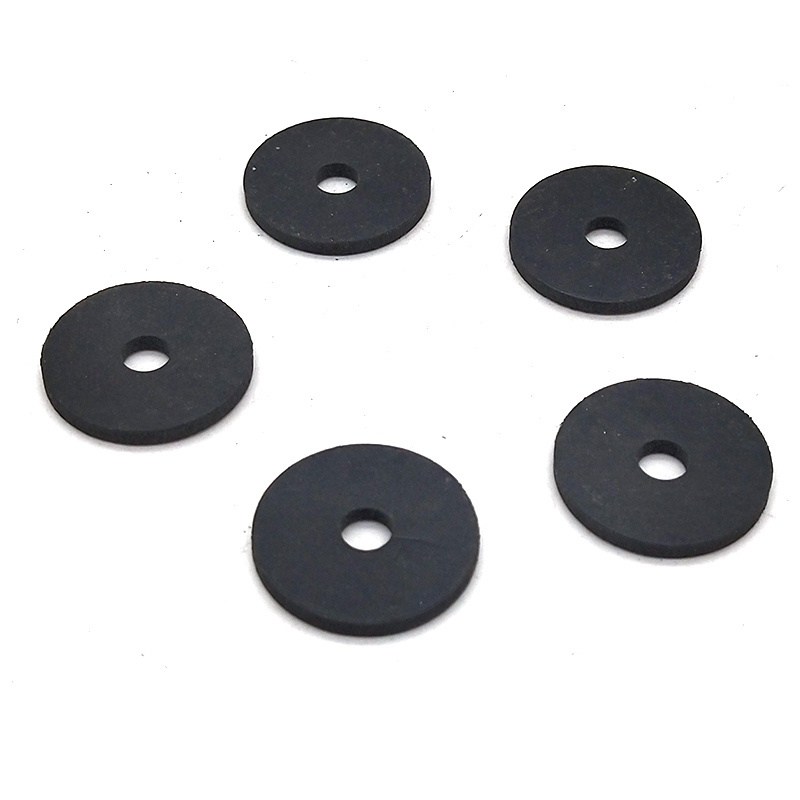 Fastener Manufacture custom black plain flat nylon plastic rubber washer