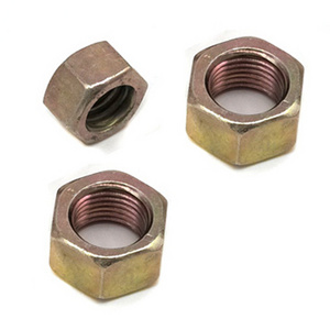 brass hex jam lock nut yellow color brass thin nut