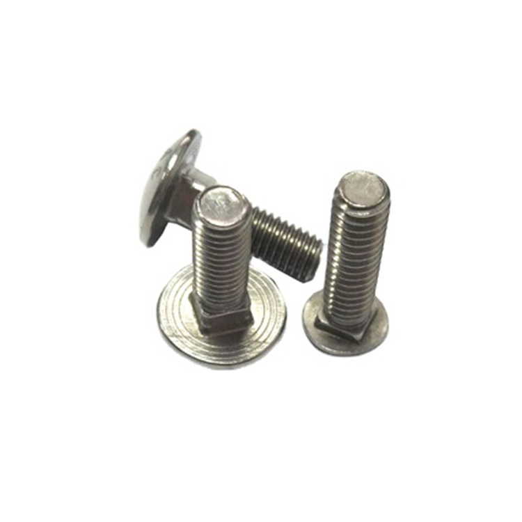 Carriage Bolt DIN 603 Best Price Stainless Steel A2 A4 304 316 18-8 Zinc Plated Building Global M3-M36 M6X140