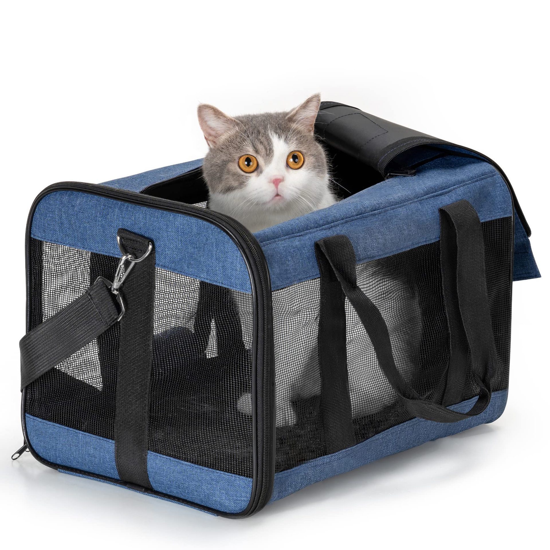 Cat Bag breathable go-out portable pet bag air box cat cage folding messenger large-capacity hand-held dog bag